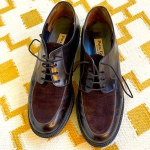 Vintage Paul Green platform loafers